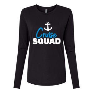 Cruise Squad Womens Cotton Relaxed Long Sleeve T-Shirt