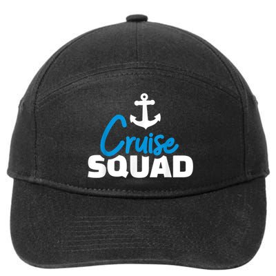 Cruise Squad 7-Panel Snapback Hat