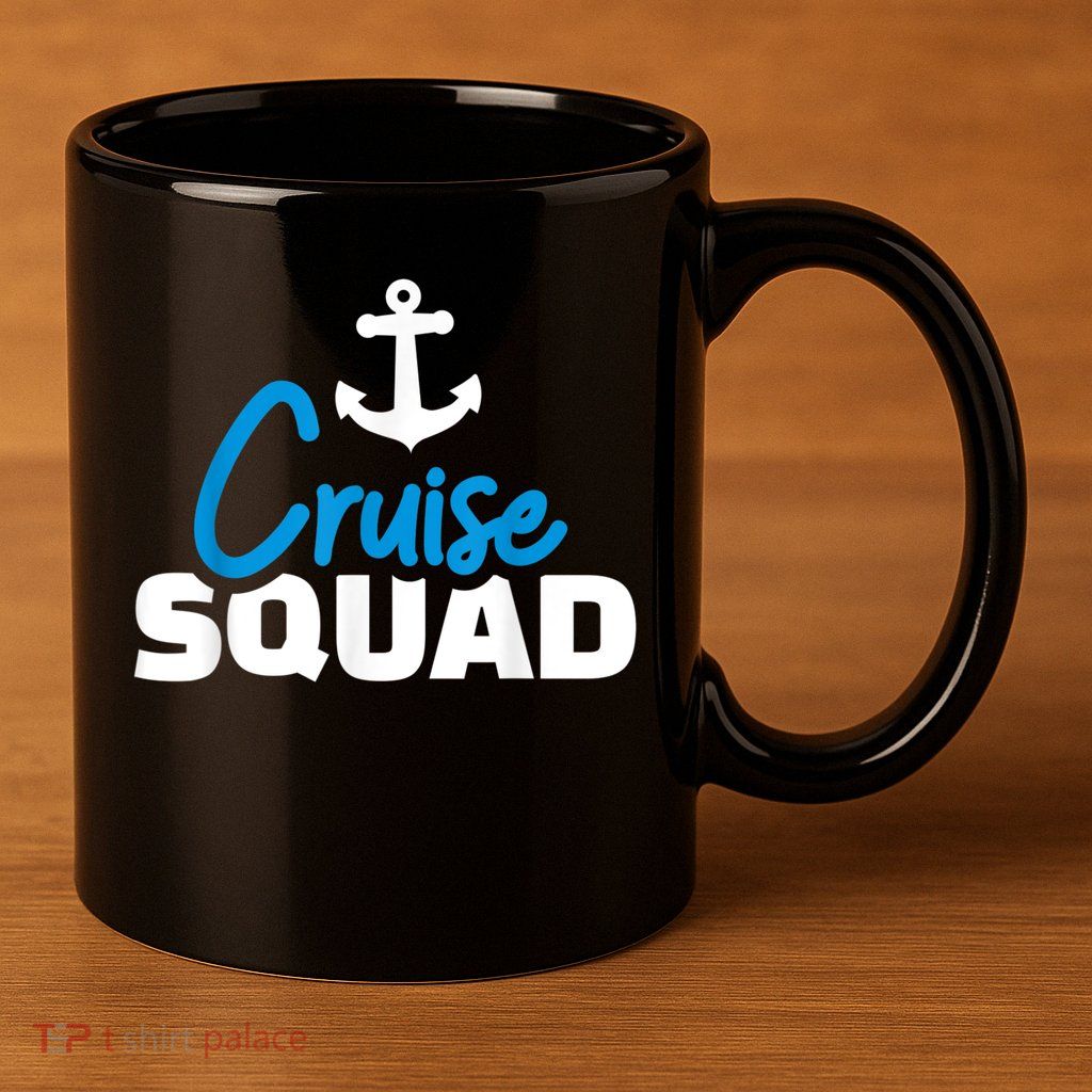Cruise Squad 11oz C Handle Ceramic Mug