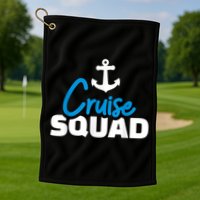 Cruise Squad Golf Towel