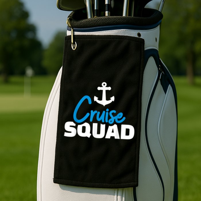 Cruise Squad Golf Towel