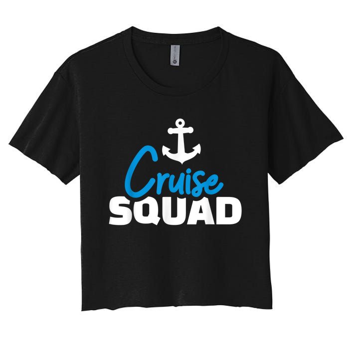 Cruise Squad Women's Crop Top Tee