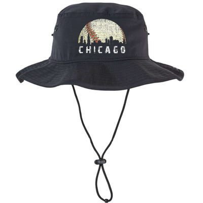 Chicago Skyline City Baseball Legacy Cool Fit Booney Bucket Hat