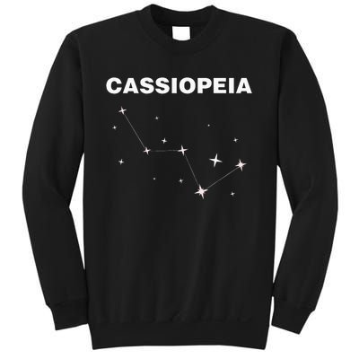 Cassiopeia Star Constellation For Stargazer Astronomy Sweatshirt