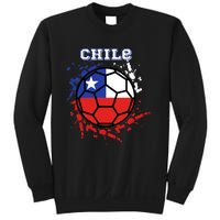 Chile Soccer Chilean Flag Futbol Fan Jersey Sweatshirt