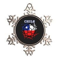 Chile Soccer Chilean Flag Futbol Fan Jersey Metallic Star Ornament