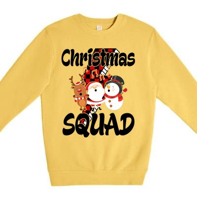 Christmas Squad Cute Holiday Musical Premium Crewneck Sweatshirt