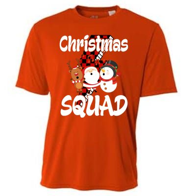 Christmas Squad Cute Holiday Musical Cooling Performance Crew T-Shirt