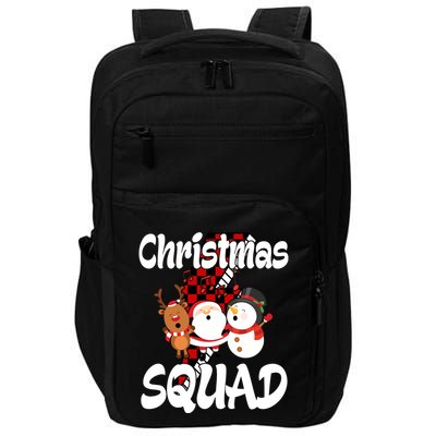 Christmas Squad Cute Holiday Musical Impact Tech Backpack