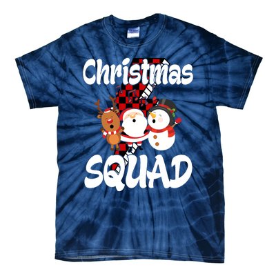 Christmas Squad Cute Holiday Musical Tie-Dye T-Shirt