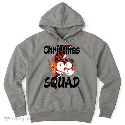Christmas Squad Cute Holiday Musical Hoodie