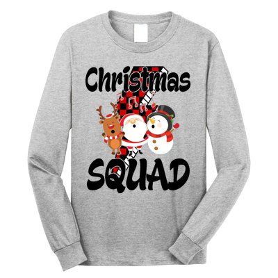 Christmas Squad Cute Holiday Musical Long Sleeve Shirt