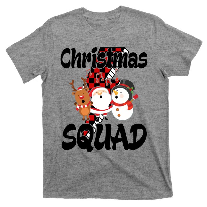 Christmas Squad Cute Holiday Musical T-Shirt