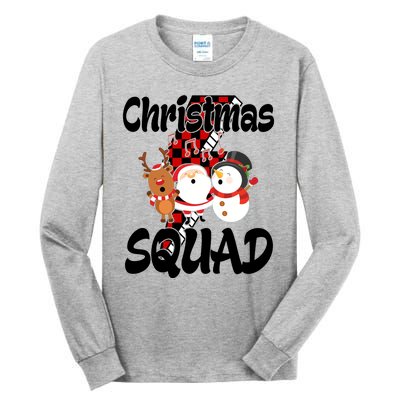 Christmas Squad Cute Holiday Musical Tall Long Sleeve T-Shirt