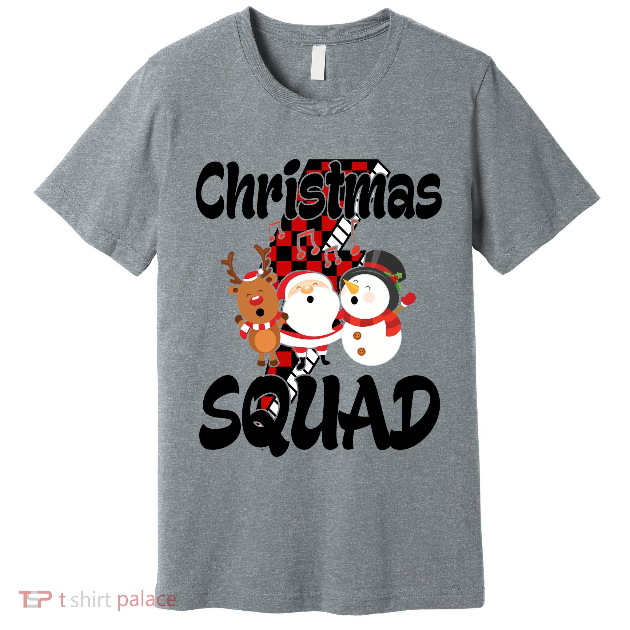 Christmas Squad Cute Holiday Musical Premium T-Shirt