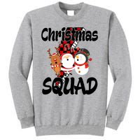 Christmas Squad Cute Holiday Musical Tall Sweatshirt