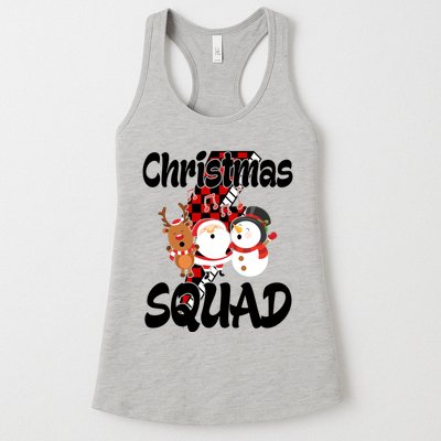 Christmas Squad Cute Holiday Musical Womens Tank Top