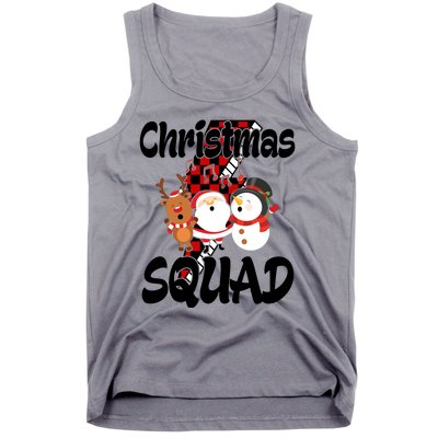 Christmas Squad Cute Holiday Musical Tank Top