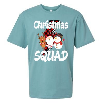 Christmas Squad Cute Holiday Musical Sueded Cloud Jersey T-Shirt