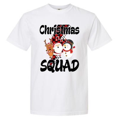 Christmas Squad Cute Holiday Musical Garment-Dyed Heavyweight T-Shirt