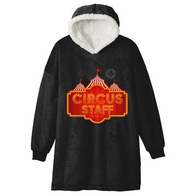 Circus Staff Clown Funny Halloween Costume Women Hooded Wearable Blanket