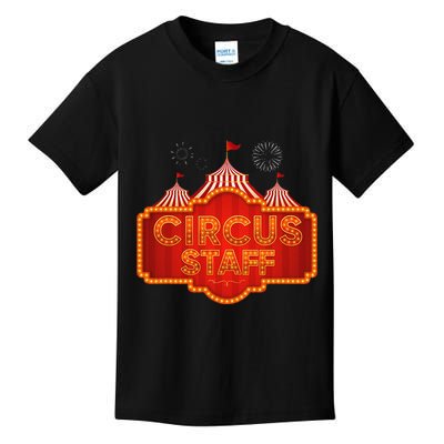 Circus Staff Clown Funny Halloween Costume Women Kids T-Shirt