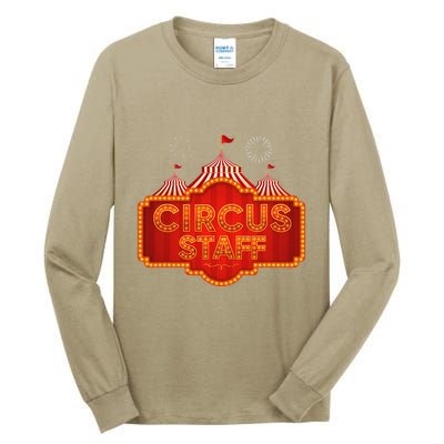 Circus Staff Clown Funny Halloween Costume Women Tall Long Sleeve T-Shirt