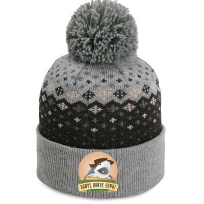 Cowboy Shark The Baniff Cuffed Pom Beanie