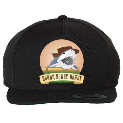 Cowboy Shark Wool Snapback Cap