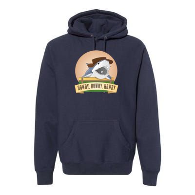 Cowboy Shark Premium Hoodie