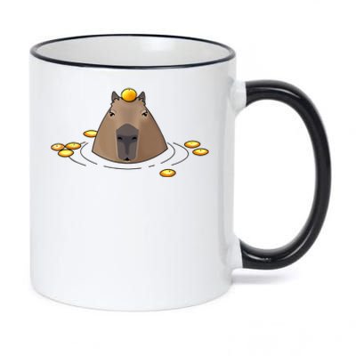 Capybaras Shirt Cute Capybara 11oz Black Color Changing Mug