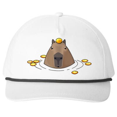 Capybaras Shirt Cute Capybara Snapback Five-Panel Rope Hat