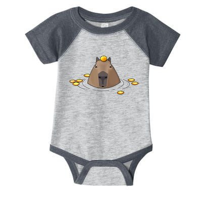 Capybaras Shirt Cute Capybara Infant Baby Jersey Bodysuit