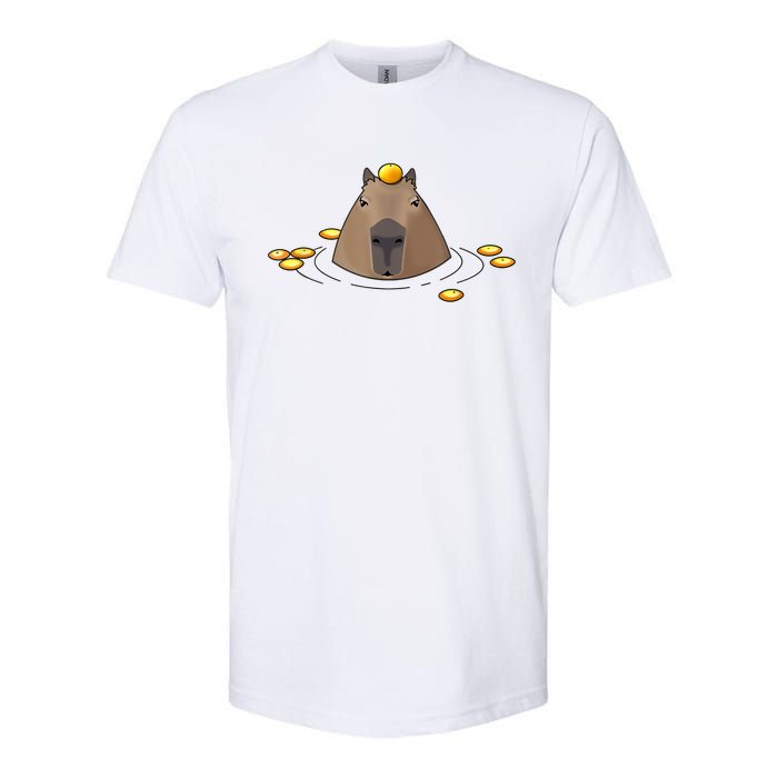 Capybaras Shirt Cute Capybara Softstyle CVC T-Shirt