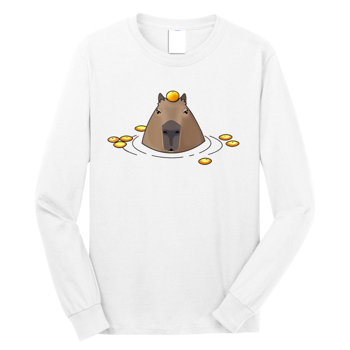 Capybaras Shirt Cute Capybara Long Sleeve Shirt