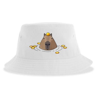 Capybaras Shirt Cute Capybara Sustainable Bucket Hat