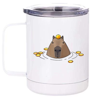 Capybaras Shirt Cute Capybara 12 oz Stainless Steel Tumbler Cup