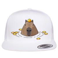 Capybaras Shirt Cute Capybara Flat Bill Trucker Hat