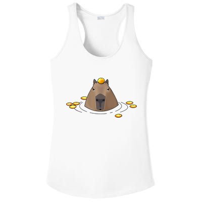 Capybaras Shirt Cute Capybara Ladies PosiCharge Competitor Racerback Tank