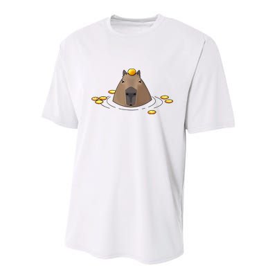 Capybaras Shirt Cute Capybara Youth Performance Sprint T-Shirt