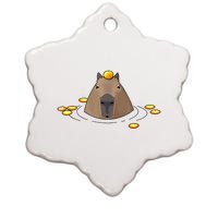 Capybaras Shirt Cute Capybara Ceramic Star Ornament