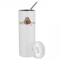 Capybaras Shirt Cute Capybara Stainless Steel Tumbler