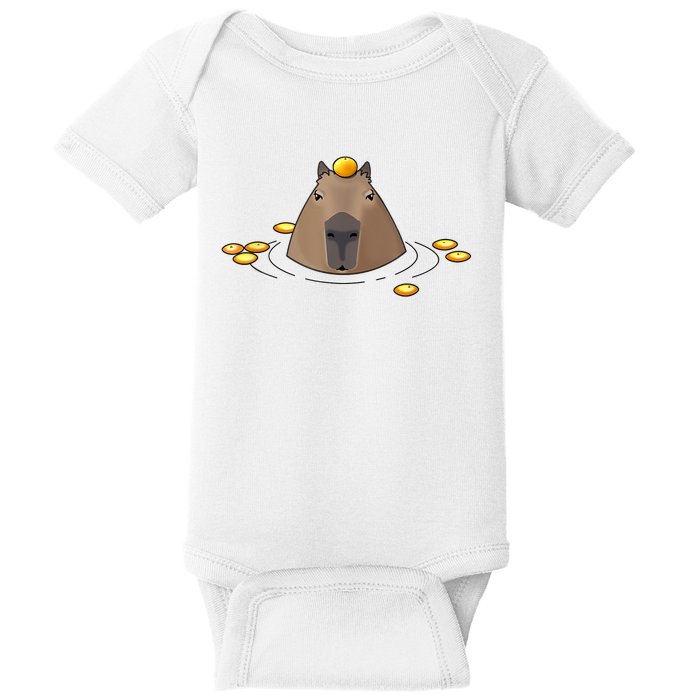 Capybaras Shirt Cute Capybara Baby Bodysuit