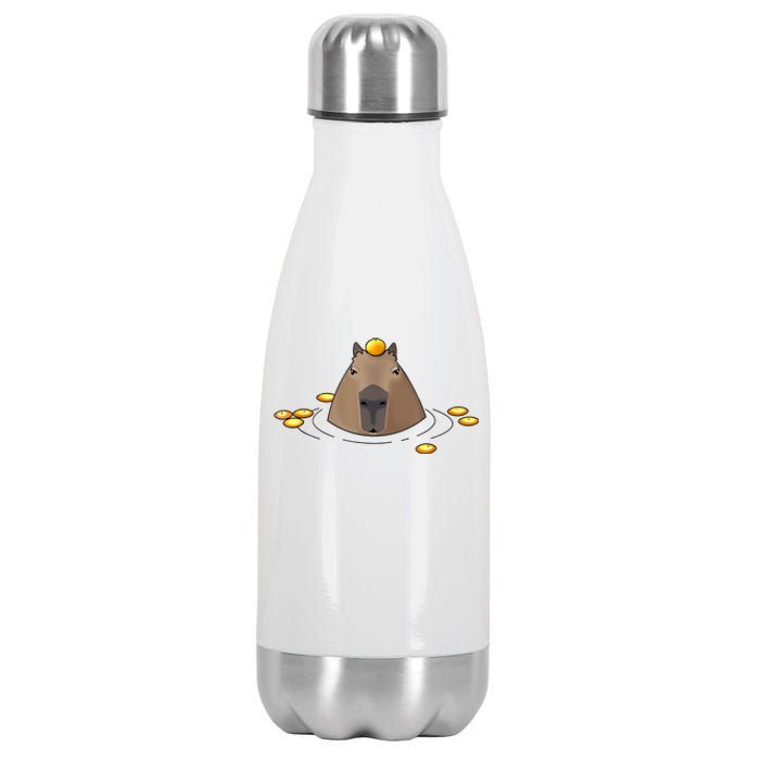 Capybaras Shirt Cute Capybara Stainless Steel Insulated Water Bottle