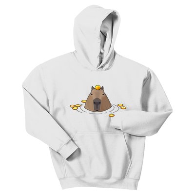 Capybaras Shirt Cute Capybara Kids Hoodie