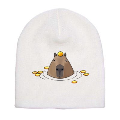 Capybaras Shirt Cute Capybara Short Acrylic Beanie