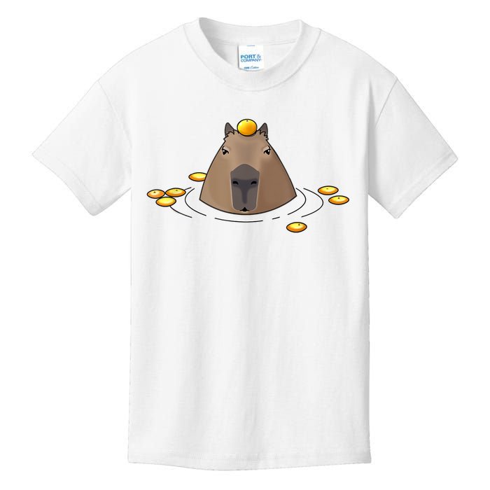 Capybaras Shirt Cute Capybara Kids T-Shirt