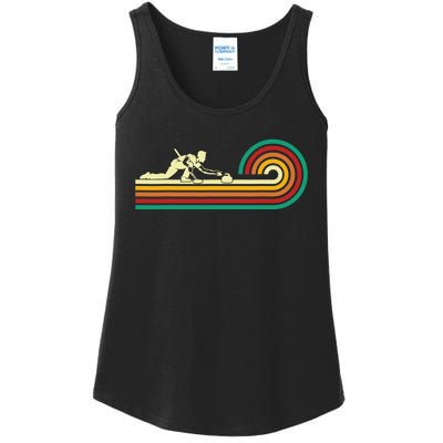 Curler Sliding Curling Stone Retro Curling Ladies Essential Tank