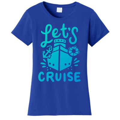 Cruise Ship Cruising Boating Sailing Yacht Captain Summer Gift Women's T-Shirt