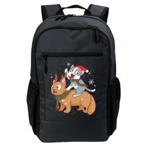 Cat Santa Claus Reindeer Funny Cats For Everybody Christmas Gift Daily Commute Backpack